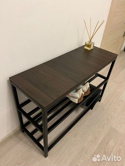 Обувница для обуви в стиле Лофт. Этажерка