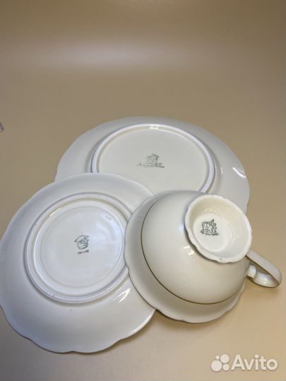 Чайное трио Konigl. Pr. Tettau