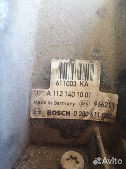 Коллектор впускной мерседес М112