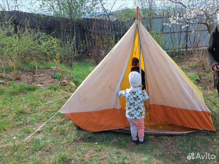 Палатка времён СССР польская
