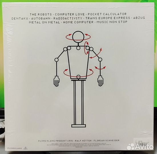 Kraftwerk - The Mix (2009 Remastered) 2LP цветной