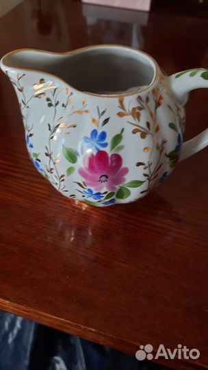 Предметы сервиза лфз золотые травки СССР