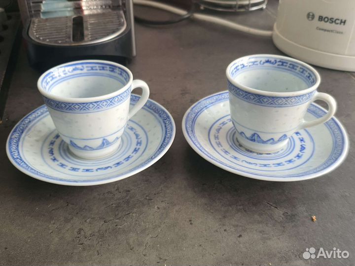 Китайский сервиз рисовый фарфор 80е годы