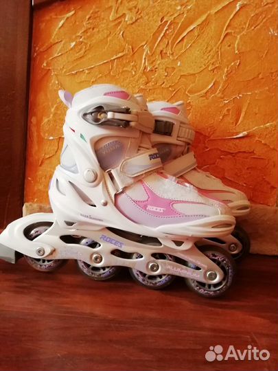 Роликовые коньки детские Roces Yuma, р-р 30-35