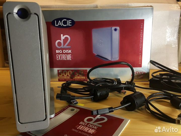 Внешний жесткий диск LaCie d2 Big Disk 500 Gb