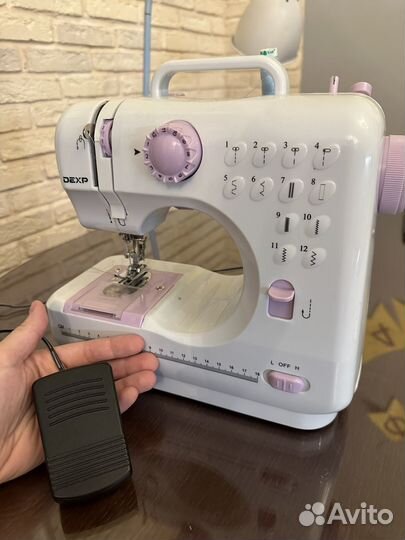 Швейная машинка маленькая dexp sm-1200