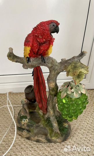 Настольная лампа из камня