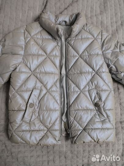 Куртка zara демисезонная для девочки размер 116