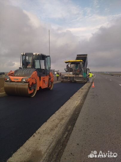 Укладка асфальта