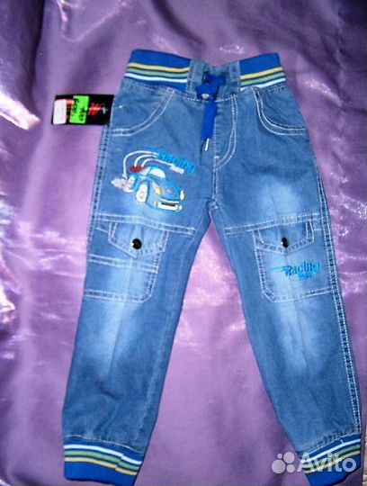 Новые джинсы,рост 92,98 и 104 см