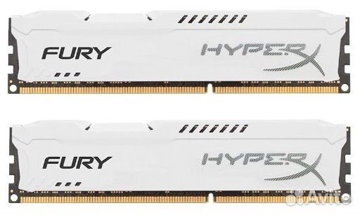 Оперативная память ddr3 8 gb 1600 hyperx fury