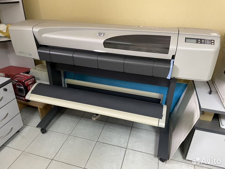 Плоттер HP designjet 500 +hpgl2card