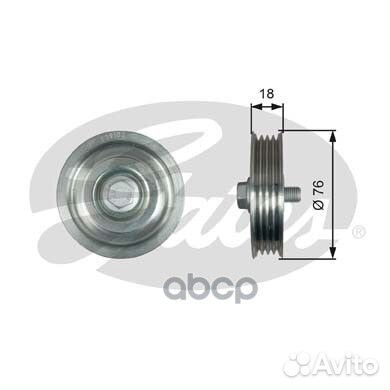 T39183 ролик обводной ремня генератора Honda C