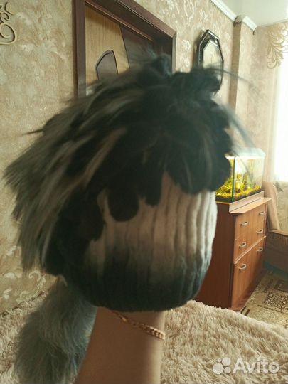 Шапка зимняя меховая женская