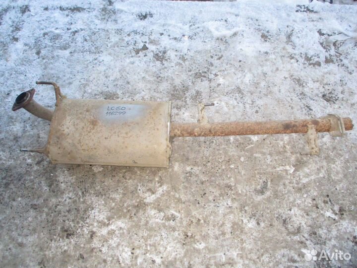 Средняя часть глушителя Toyota LC Prado 150