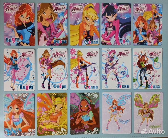 Карточки винкс