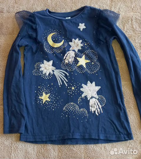 Вещи пакетом на девочку 116 122 128