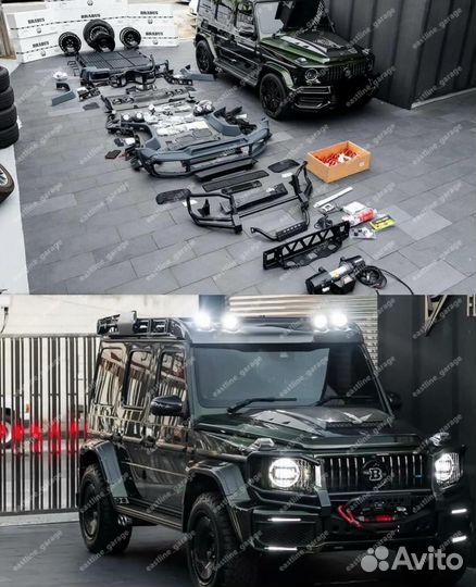 Обвес Brabus Adventure на Mercedes G-class W464