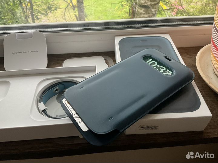 Чехол для iPhone 12 Pro Max Leather Sleeve MagSafe