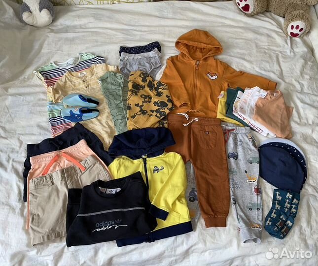 Пакет одежды на мальчика 86 92