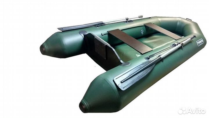 Лодка новая с транецем под двигатель до 5 л.с