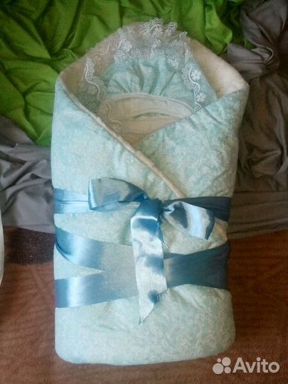 Зимний комплект на выписку из роддома