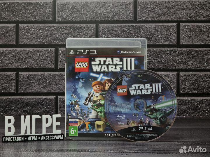 Игра Lego Star Wars 3: The Clone Wars (PS3)