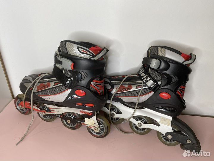 Роликовые коньки авес 7 новые 41-42 р