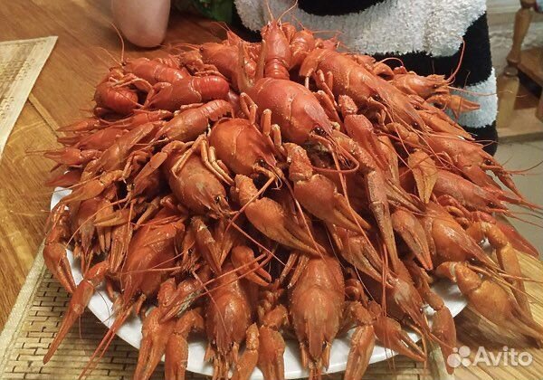 Живые и вареные раки