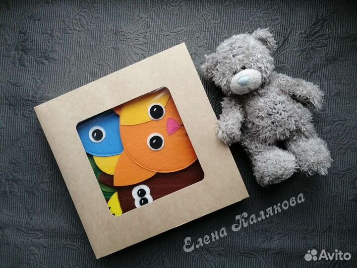 Развивающая игра из фетра