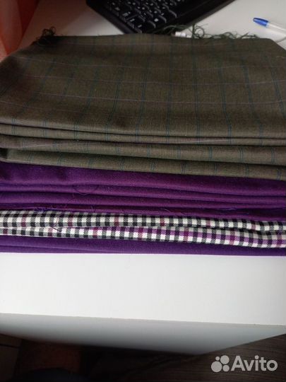 Отрезы камвольной ткани СССР Лот 6