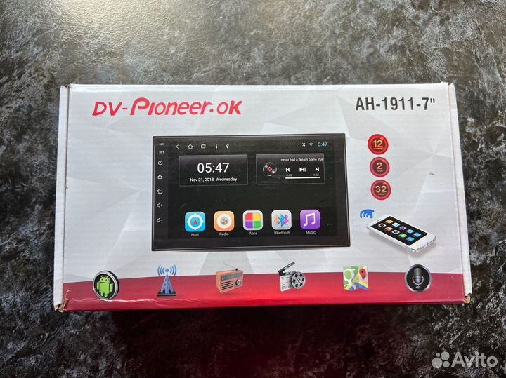 Магнитофон Pioneer 2din