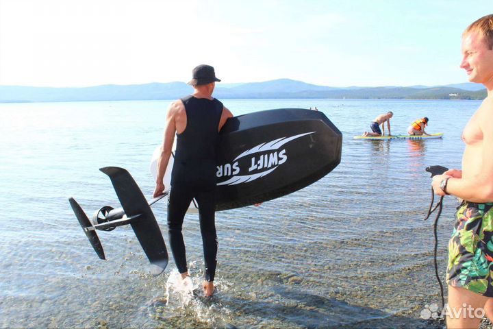 Efoil Электро гидрофойл доска с подводным крылом