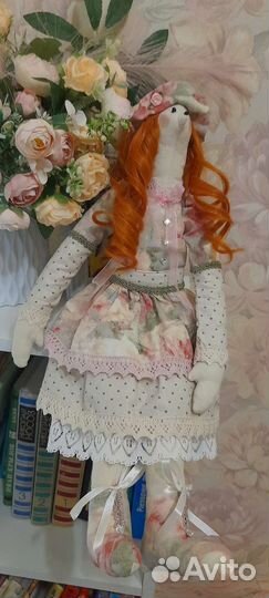 Интерьерная кукла тильда