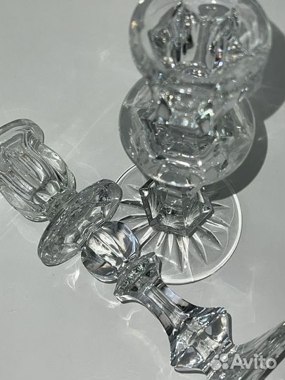Подсвечник хрустальный СССР