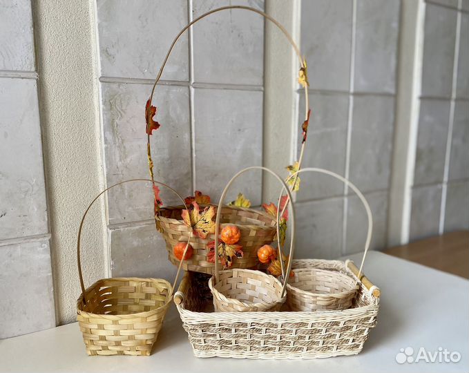 Корзинка плетеная