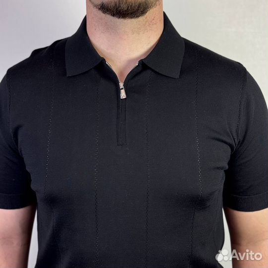 Поло мужское isaia