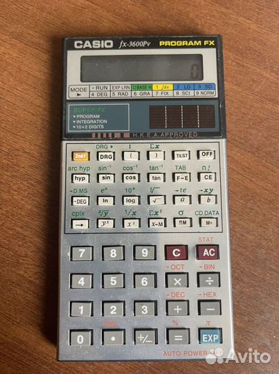 Инженерный калькулятор casio fx-3600Pv