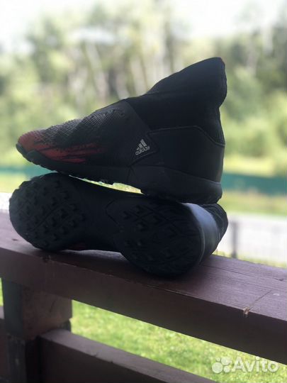 Бутсы adidas predator mutator turf black