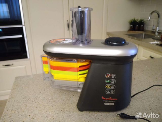 Мультирезка moulinex fresh express cube&stick