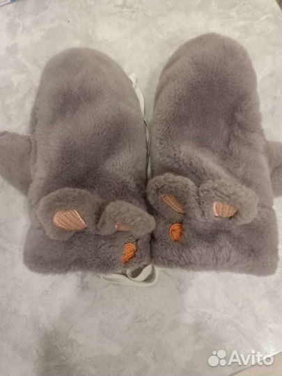 Варежки меховые