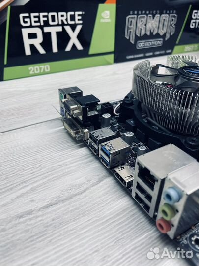 Материнская плата B85 + i5 4430 + 20Gb + кулер