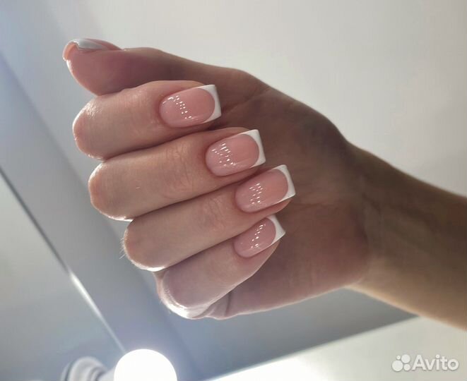 Маникюр с покрытием гель -лак Северный