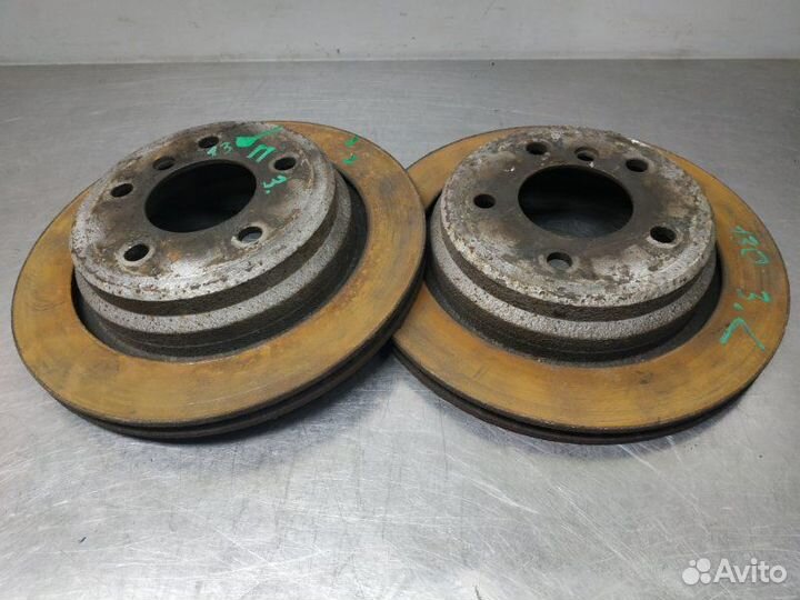 Диски тормозные задние Bmw 5-Series E39 рестайлинг