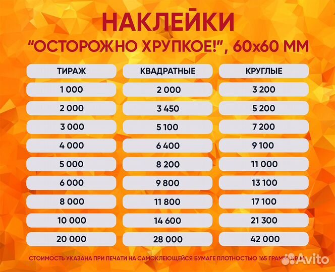 Для фулфилмента - бирки, вкладыши, инструкции