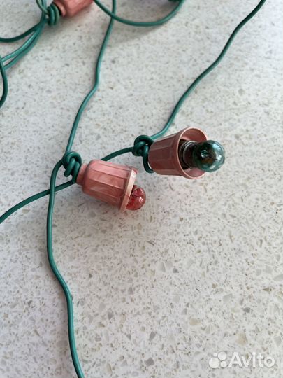 Елочная электрогирлянда СССР