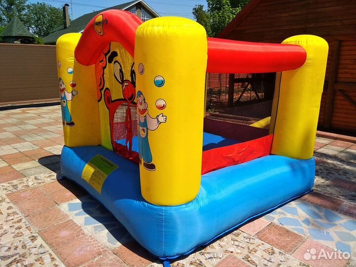 Детский батут Happy Hop с компрессором