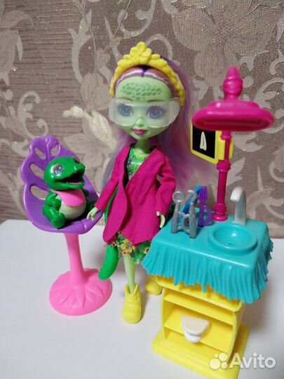 Стоматология с куклой Энди Крокодилли Enchantimals