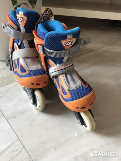 Роликовые коньки детские раздвижные