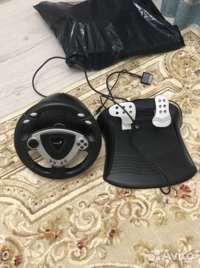 Руль с педалями для пк